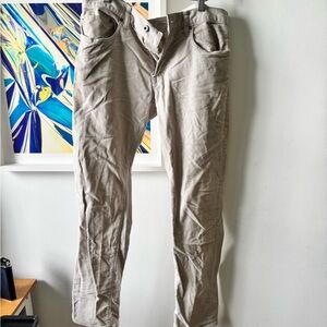 J. Crew Gray Chinos Classic Cotton Comfort